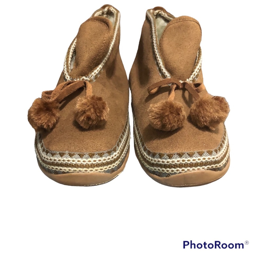 NWT- Deer Stags Slippers Slipperooz 9M Brown